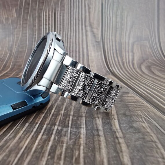 20mm 22mm Luxury strap for Samsung Galaxy watch 6/4/Classic 3/5