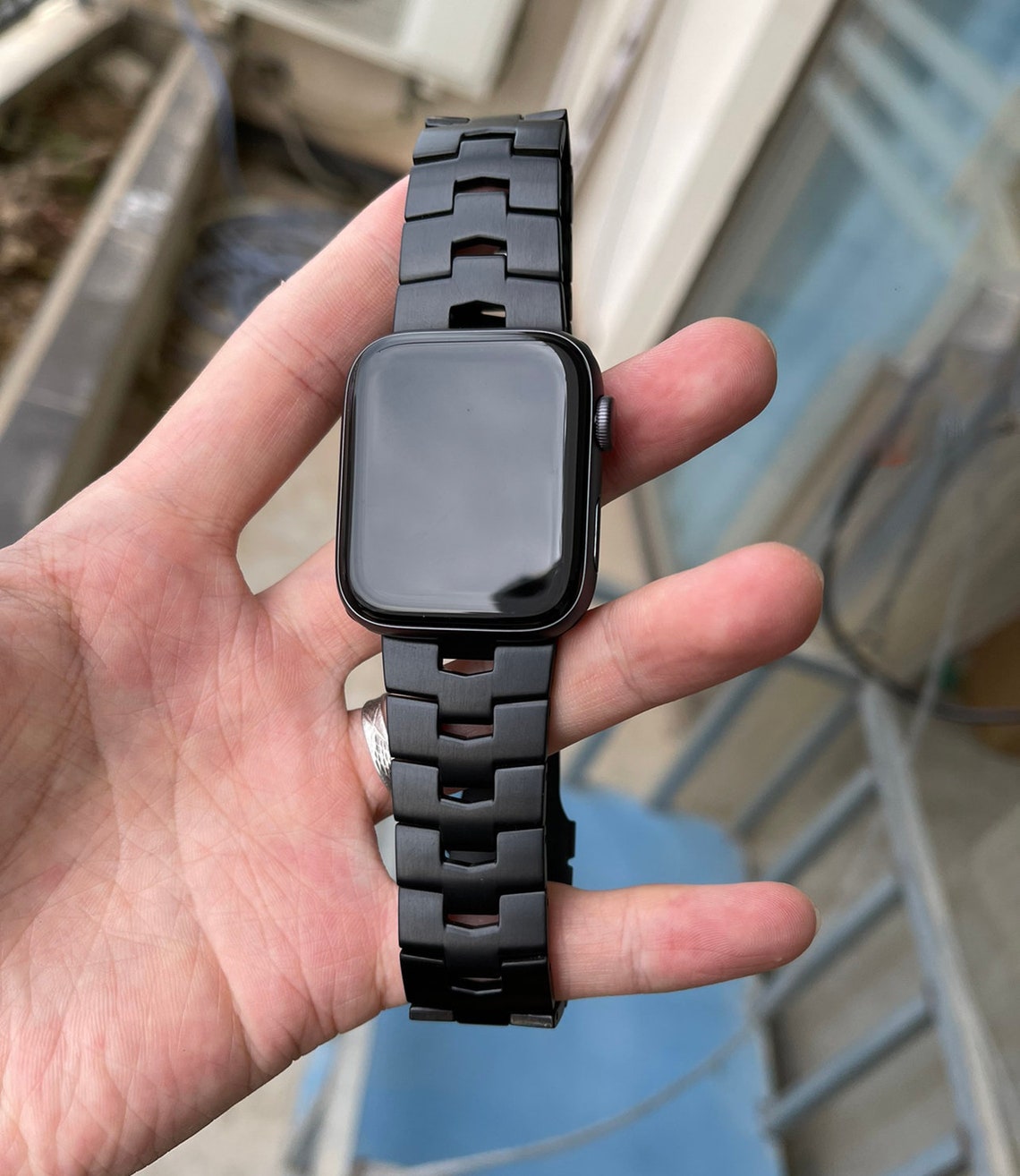 Apple Watch Band Titanium Steel Band Apple Ultra 49mm 45mm Etsy
