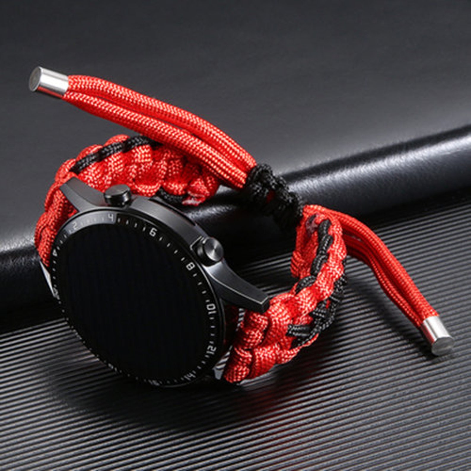 20mm 22mm Adjustable Paracord Bands Galaxy watch 46mm Galaxy Etsy