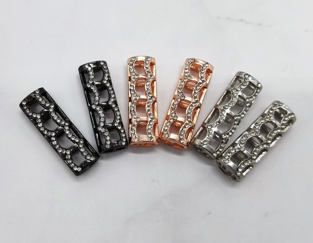 Crystal Crown Connectors for Beaded Apple Watch Fitbit Versa - Etsy