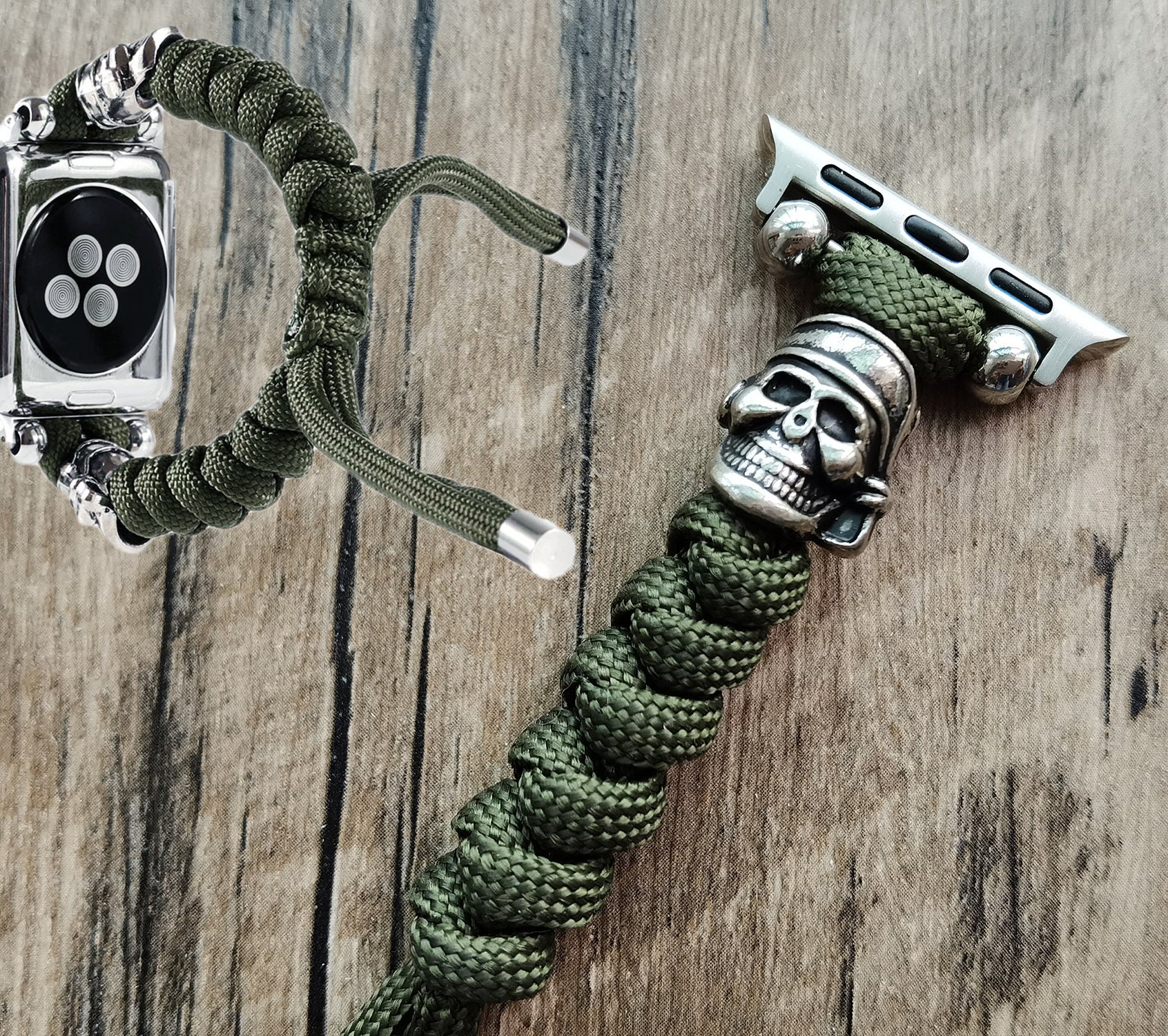 Apple Watch 44mm 42mm 40mm 38mm Slim Paracord Band iwatch All Etsy