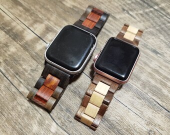 Wood iwatch band | Etsy Nederland