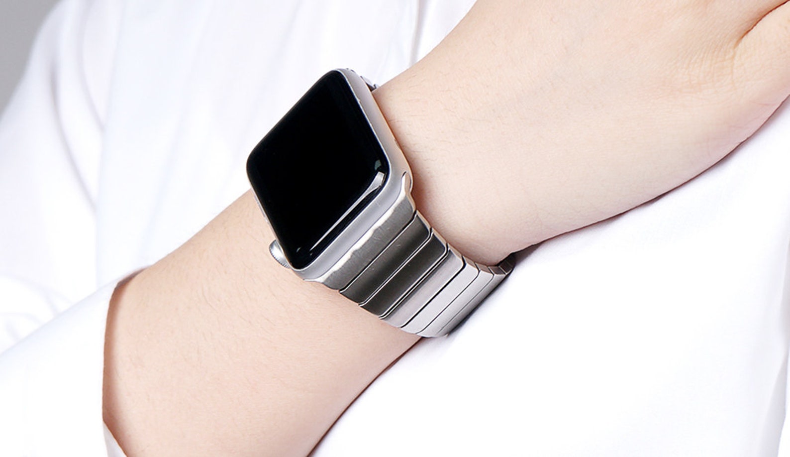 silver apple watch 38mm