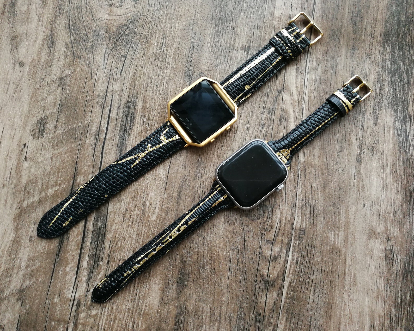 fitbit versa 2 leather strap
