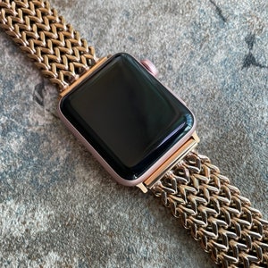 Apple Watch 45mm 44mm 42mm 40mm 41mm 38mm Steel Link Band, Iwatch ...