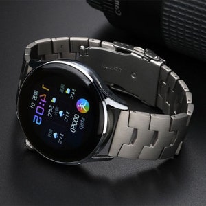 22mm Adjustable Titanium Band with Quick Release Pins, Glaaxy Watch 46mm and Watch Galaxy Watch 3 45mm Titanium Band