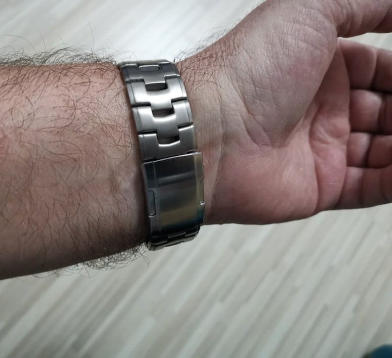 Apple Watch Band Titanium Steel Band Apple Ultra 49mm 45mm Etsy Apple Watch Band Titanium Steel Band Apple Ultra 49mm 45mm Etsy