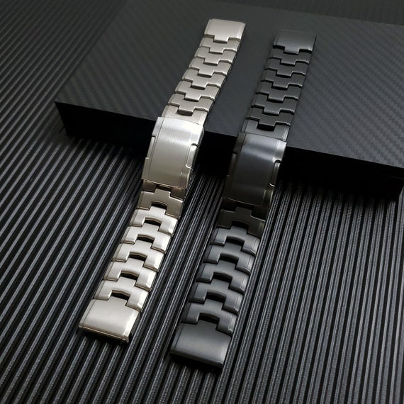 Quick Fit Titanium Alloy Stainless Steel Watchband for Garmin Fenix 7 7X 6  6x Pro 5 5x Plus Strap Band Marq/enduro Belt Link Bracelet 