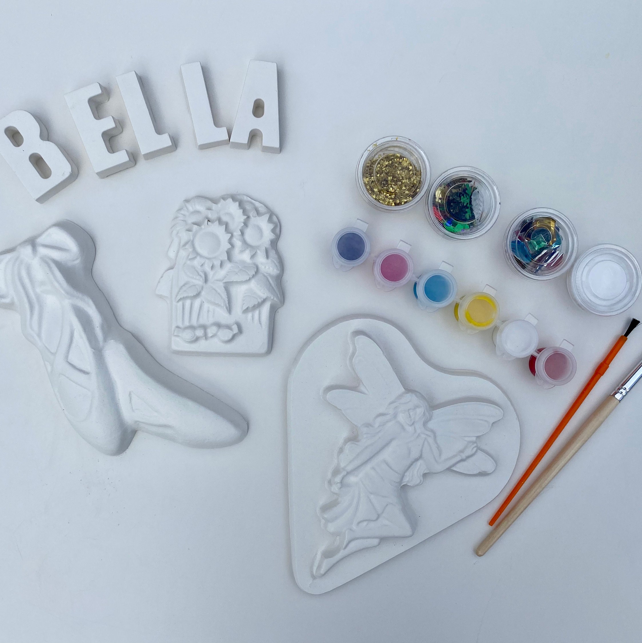 Pottery Painting Art Kit Activity Pack Gift Idea Kids Art Etsy UK