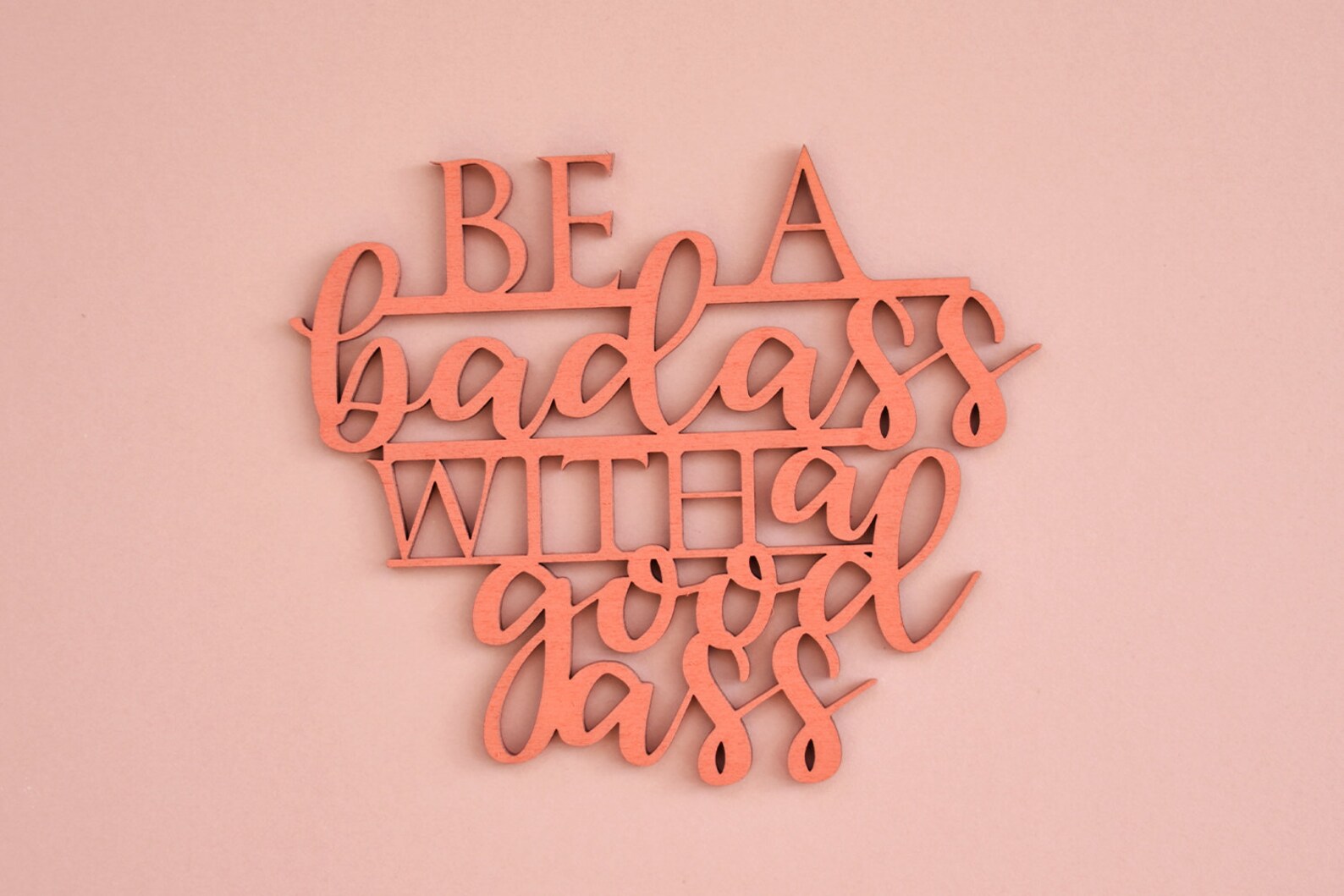 Be A Badass With A Good Ass Rude Wall Art Wall Art Print Etsy