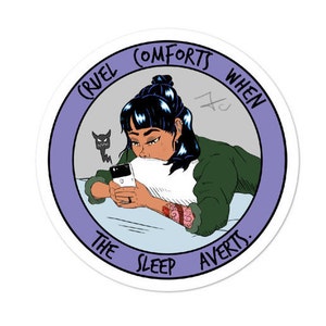 Wrede troost sticker