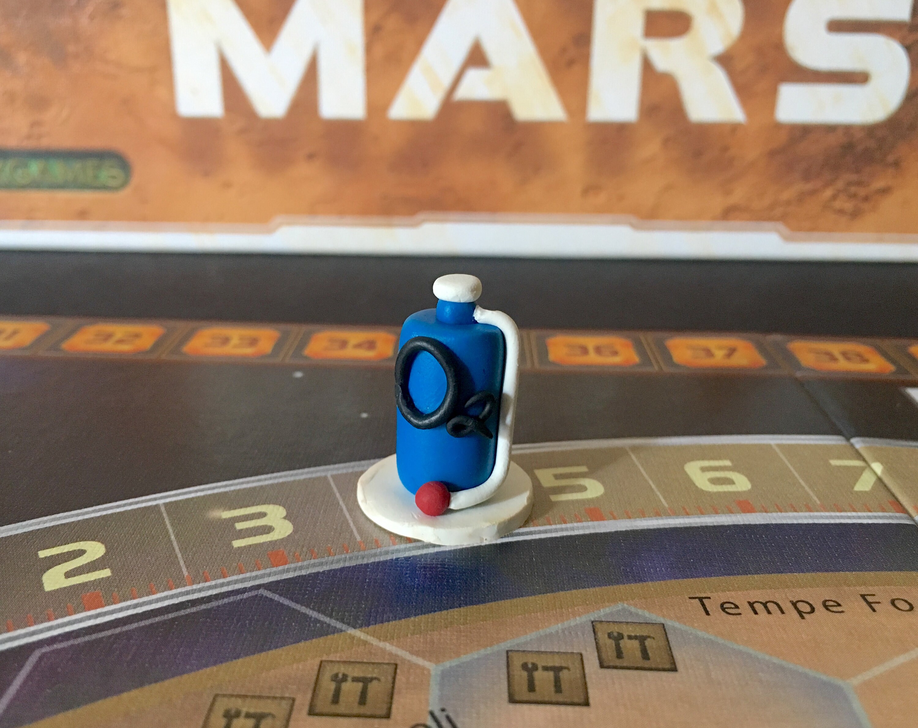 Terraforming Mars Track Markers Etsy