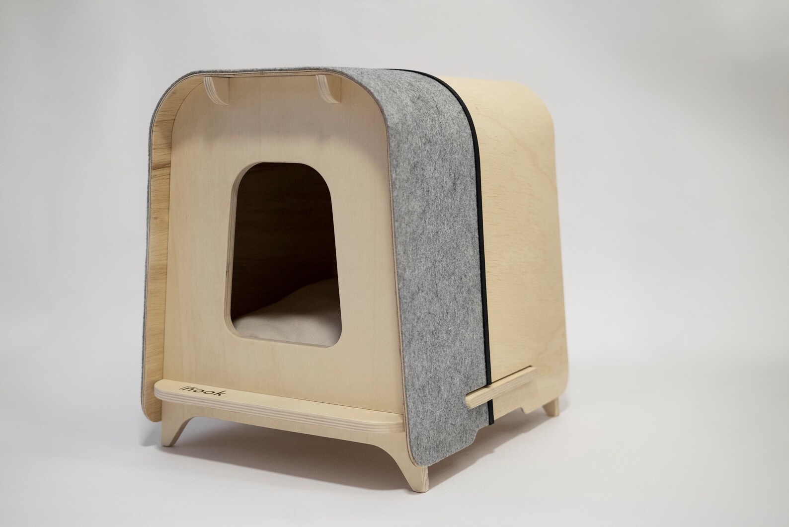 Cat and Dog House Roofy 02 Wooden Minimalistic Cat and Dog Etsy