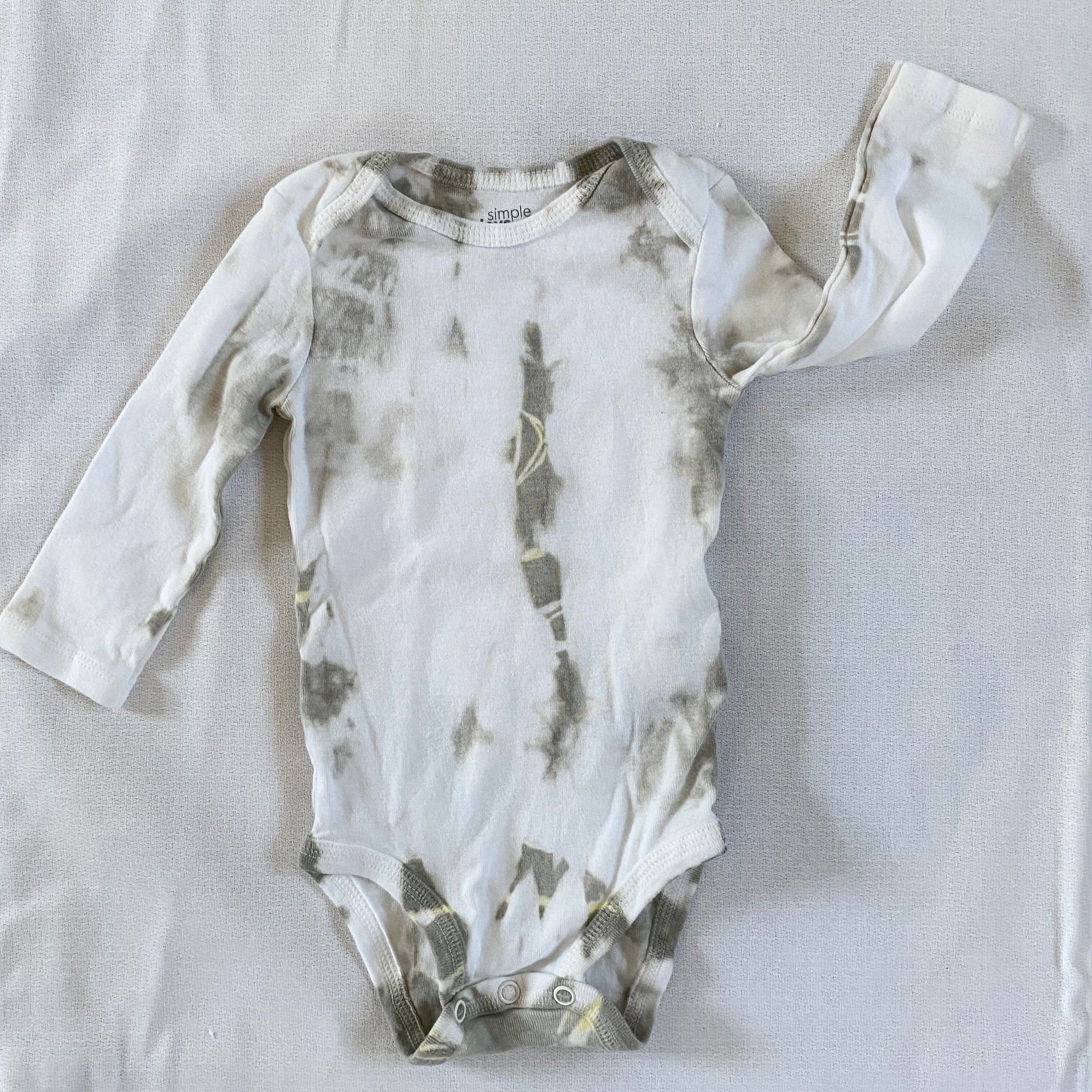 TIEDYE BABY ONESIES All Natural Dye Boy Girl Baby Gift Etsy