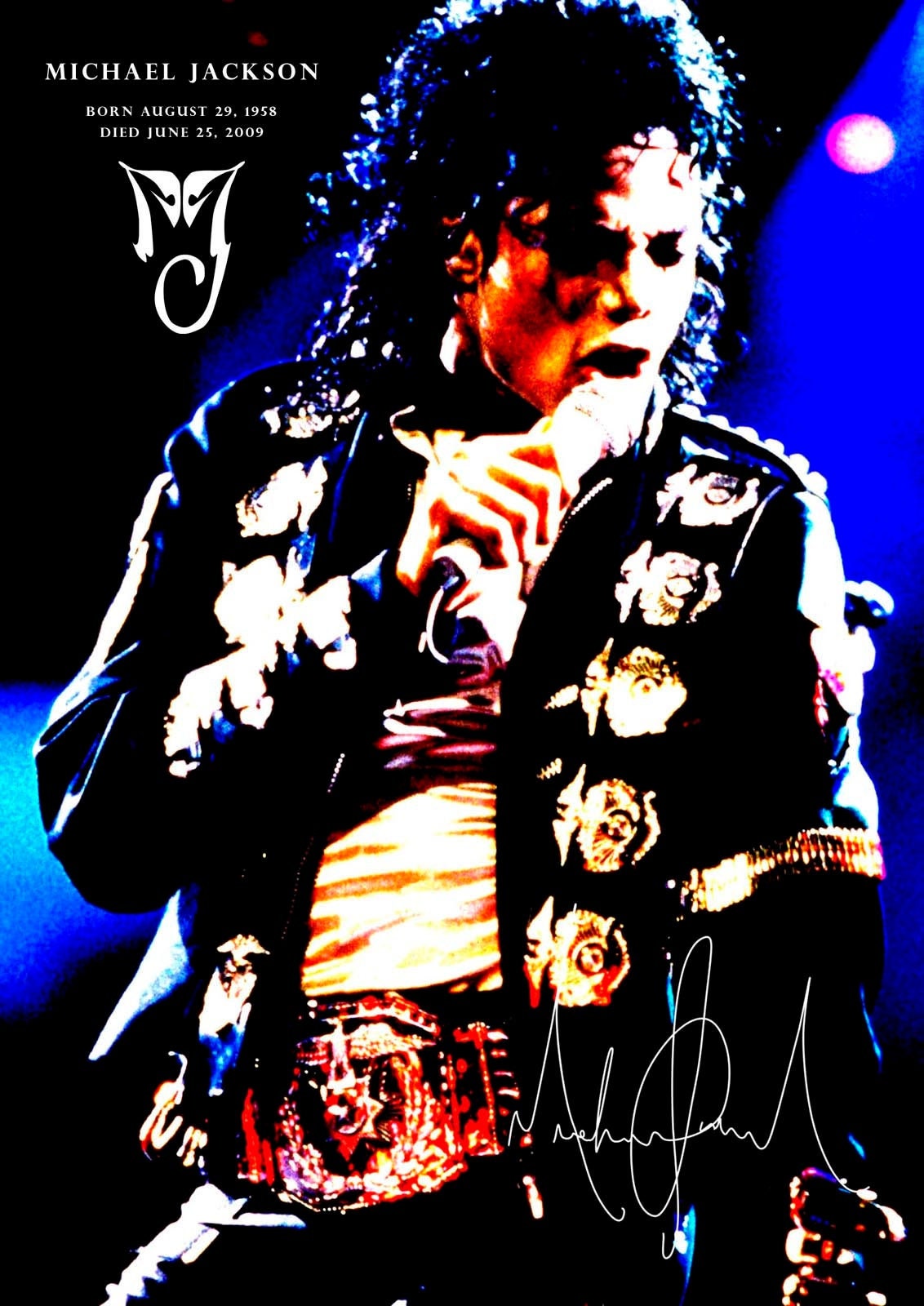 Michael Jackson Poster Wall Art Tribute Memorabilia 208 Etsy