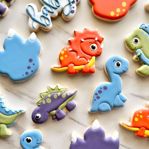 Baby Dino cookies