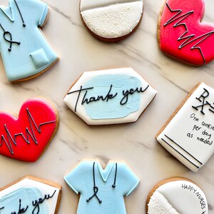 Nurse appreciation cookies