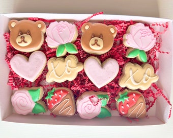 Valentine’s Day mini dozen cookies / Valentine’s Day cookies