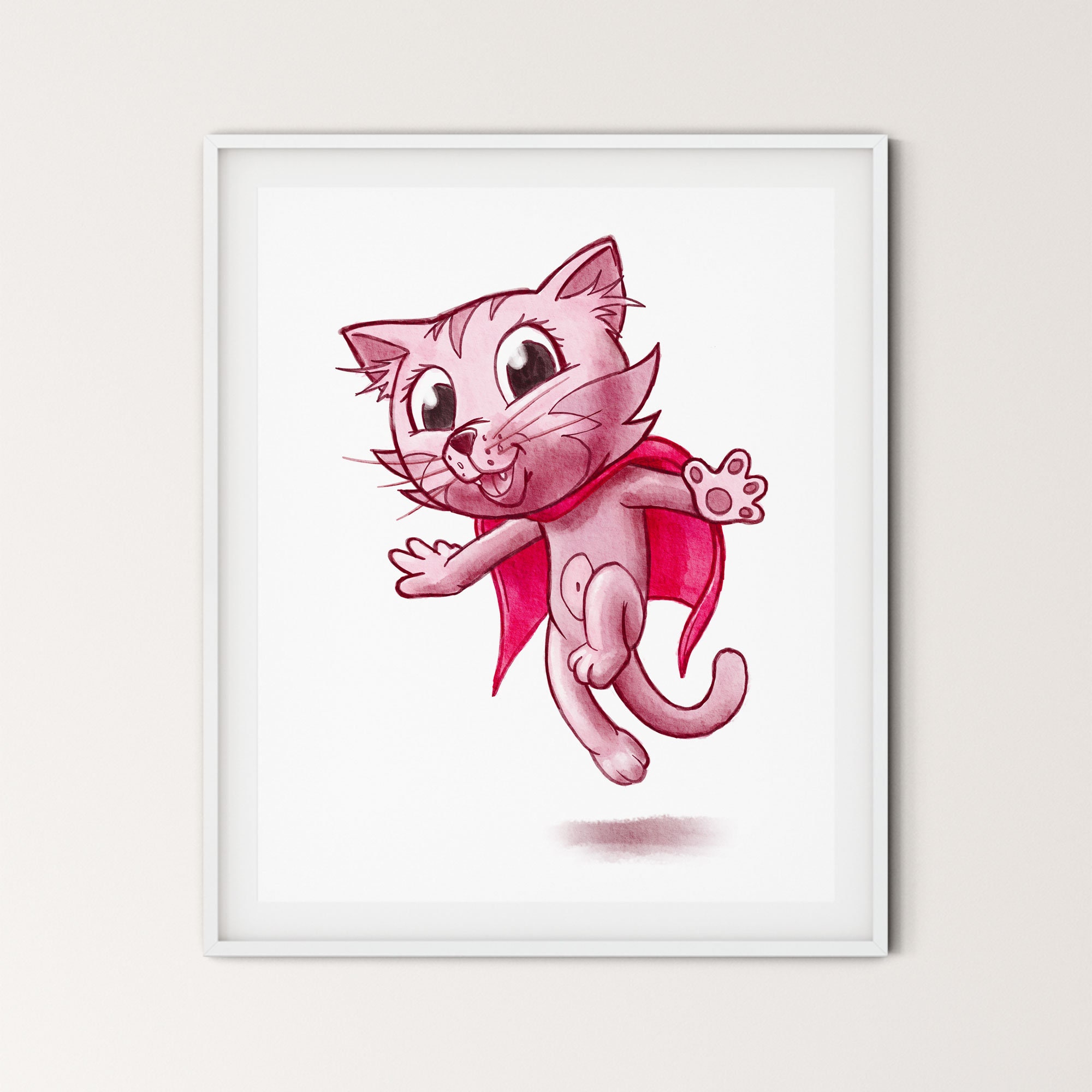 Cape Kitty Nursery Wall Decor Digital Art Download Safari Etsy Australia