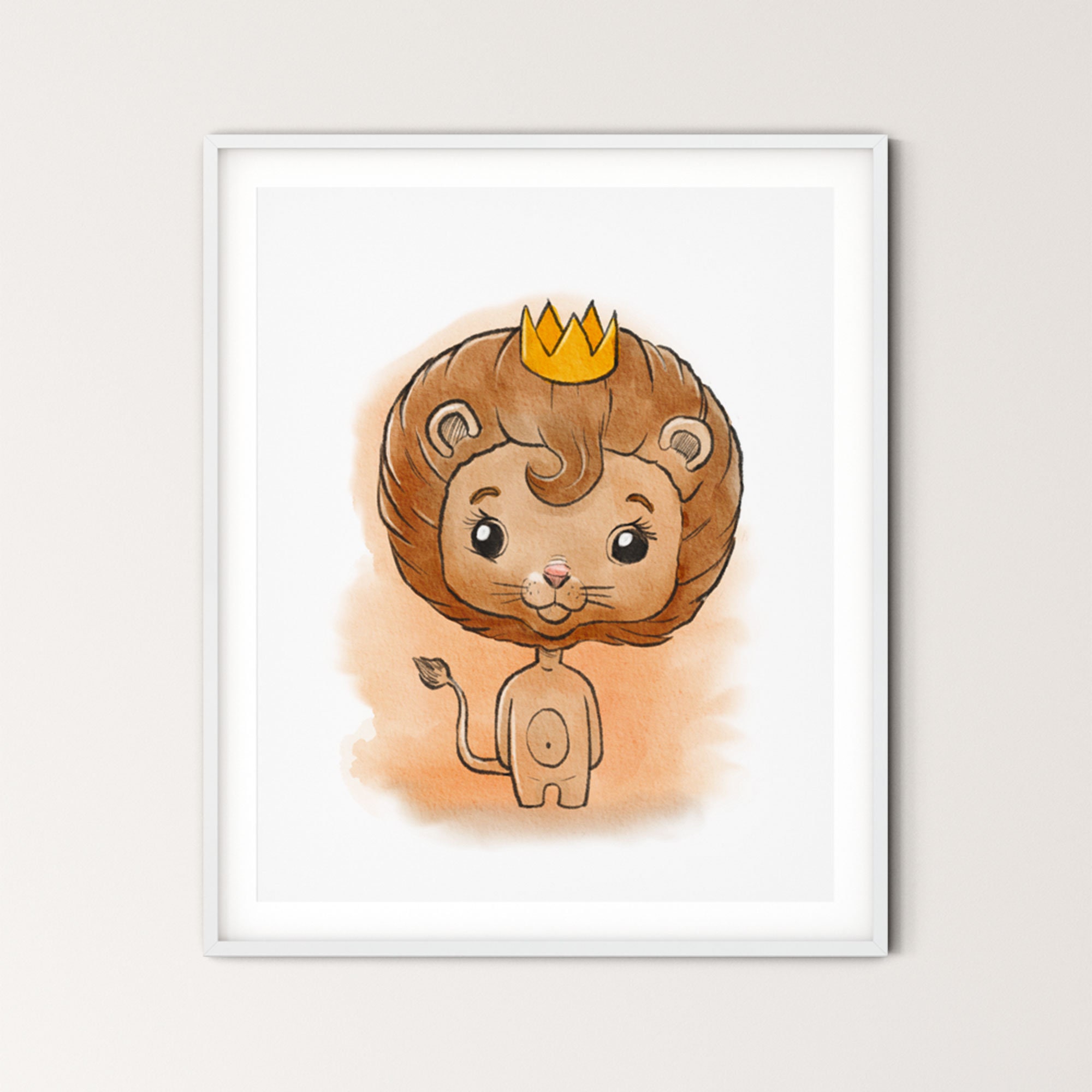 Lion King Nursery Wall Decor Digital Art Descargar Boys Etsy
