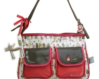 Little Red Riding Hood Disaster Designs Handbag ǀ Red Riding ǀ Handbag ǀ Fashion & Accessories