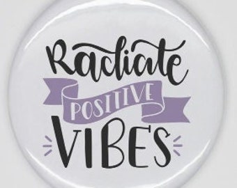 Positive Vibes Pocket Mirror | Pocket Mirror | Gift