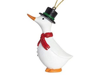 DCUK Hanging Duck - Snowman | Christmas | Christmas Decoration | Christmas | Gift