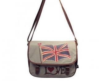 Britannia Disaster Designs Satchel ǀ Jan Constantine ǀ Handbag ǀ Fashion & Accessories