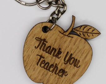 Thank You Teacher Keyring ǀ Teacher Gift ǀ Thank You Gift