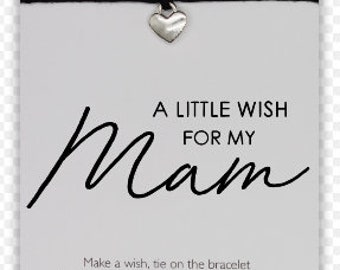 Little Wish Mam Wish Bracelet ǀ Keepsake ǀ Gift