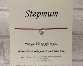 Stepmum Wish Bracelet ǀ Bracelet ǀ Gift