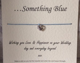 Something Blue Wish Bracelet ǀ Bracelet ǀ Gift