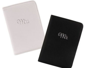 Mr & Mrs Passport Holders ǀ Travel Accessories ǀ Wedding Gift