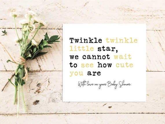 cute baby shower quotes