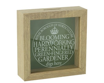 Gardening Money Box ǀ Homeware ǀ Gardener Gift