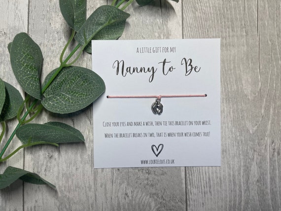 Personalised nanny bracelet discount