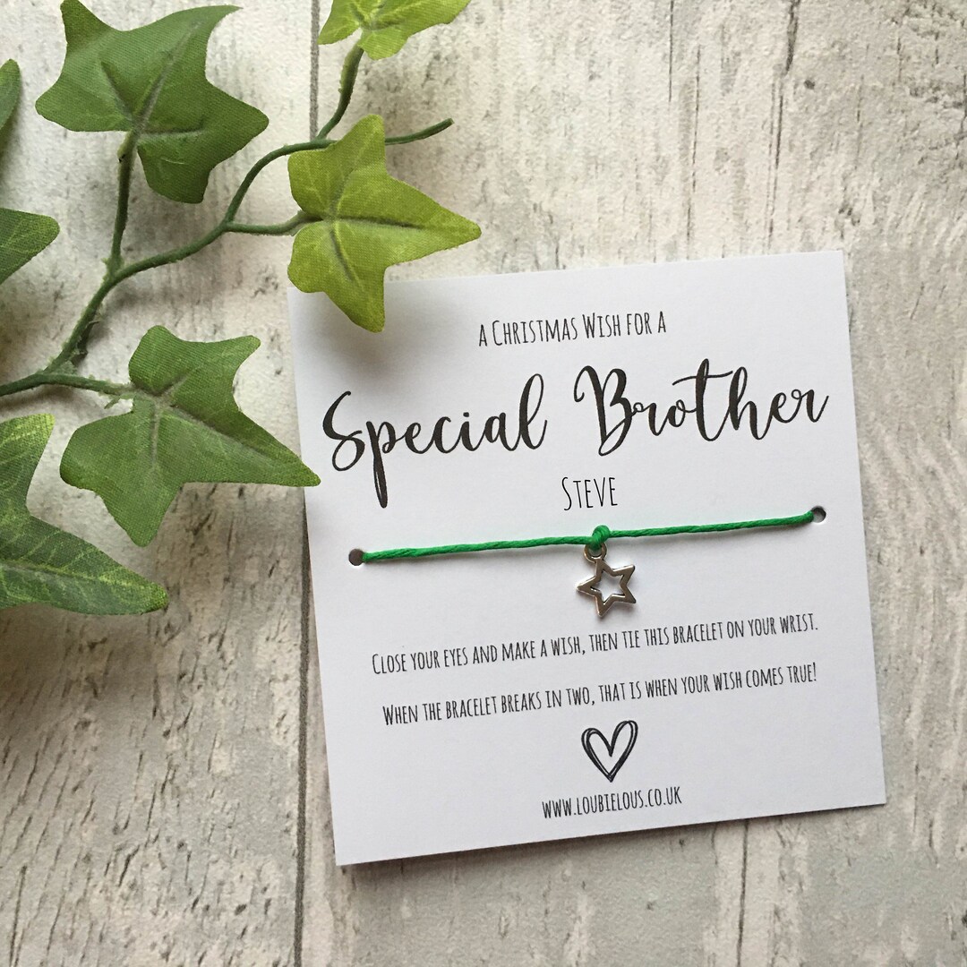 Geschenk Bruder Weihnachten