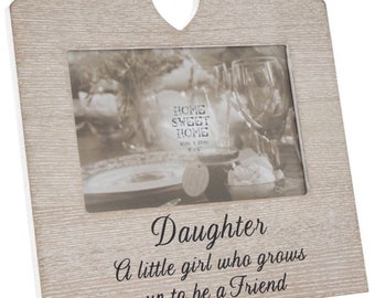 Daughter Photo Frame ǀ Quote Frame ǀ Homeware ǀ Gift