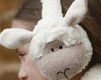 Super Soft Earmuffs - Sheep ǀ Children's Accessories ǀ Fashion