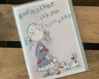 Godmother Birthday ǀ Birthday Card ǀ Greeting Card