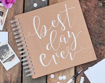 Best Day Ever Guest Book ǀ Keepsake ǀ Gift