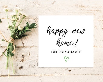 New Home Card | Greeting Card | Card | Family | Friends | Love | New Home | Congratulations