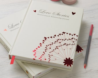 Love Stories Anniversary & Relationship Journal ǀ Keepsake ǀ Gift