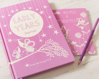 Early Years Journal ǀ Birth to 5 years ǀ Keepsake Journal ǀ New Baby Gift