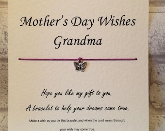 Grandma (Mother's Day) Wish Bracelet ǀ Bracelet ǀ Gift