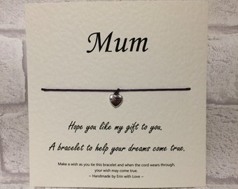 Mum Wish Bracelet ǀ Bracelet ǀ Gift