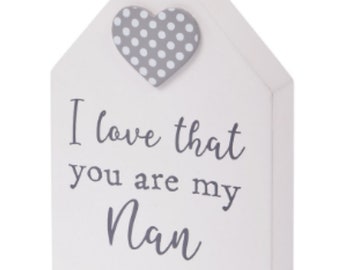 Nan House Block ǀ Homeware ǀ Gift