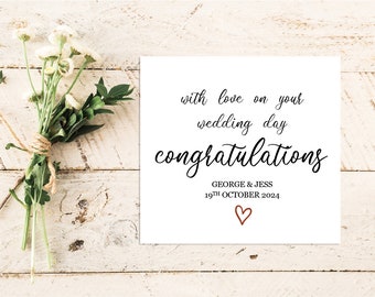 Wedding Card | Greeting Card | Card | Family | Friends | Love | Engagement | Wedding | Anniversary