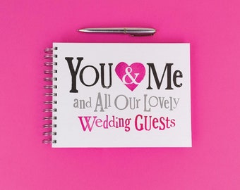 Wedding Guest Book ǀ Keepsake ǀ Gift