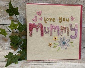 Mummy Card ǀ Love You Mummy ǀ Birthday Card ǀ Mother's Day Card ǀ Greeting Card